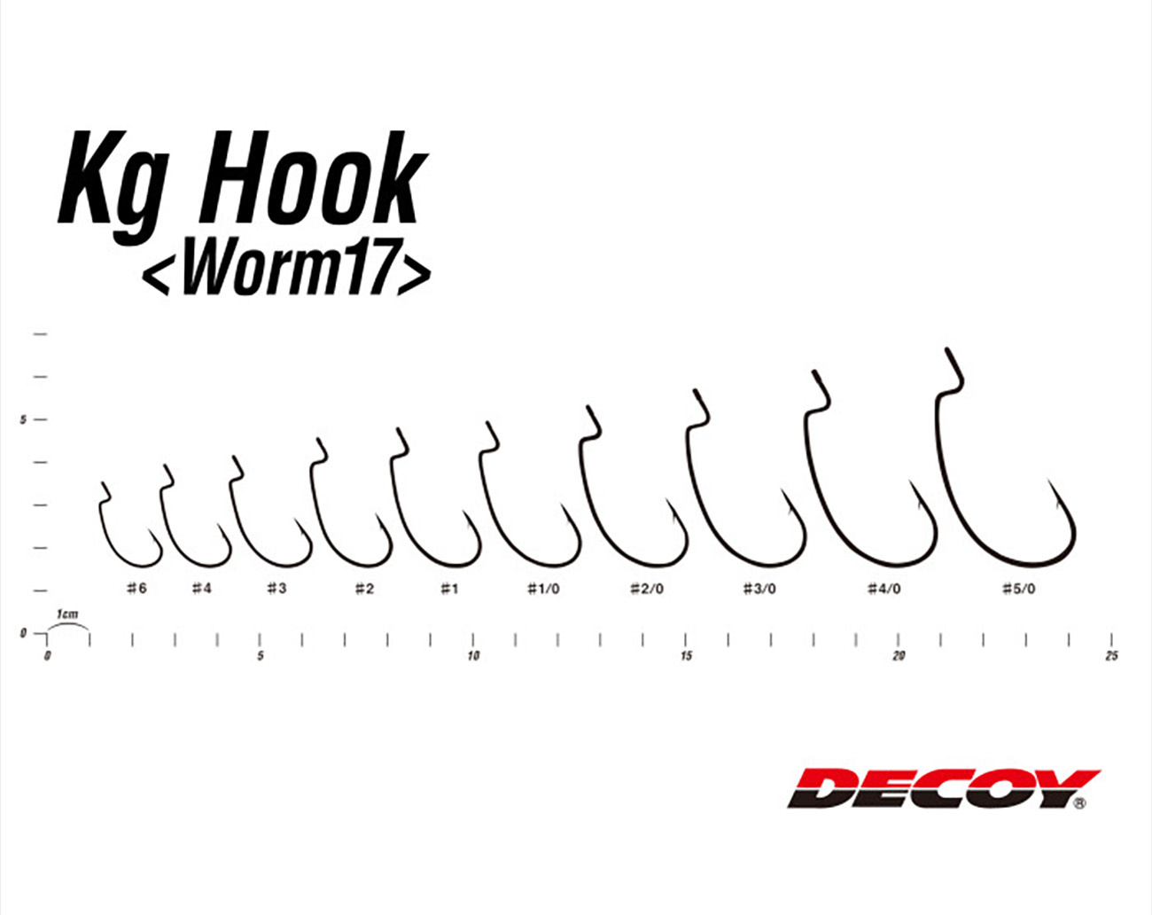Decoy Worm 17 Kg Hook